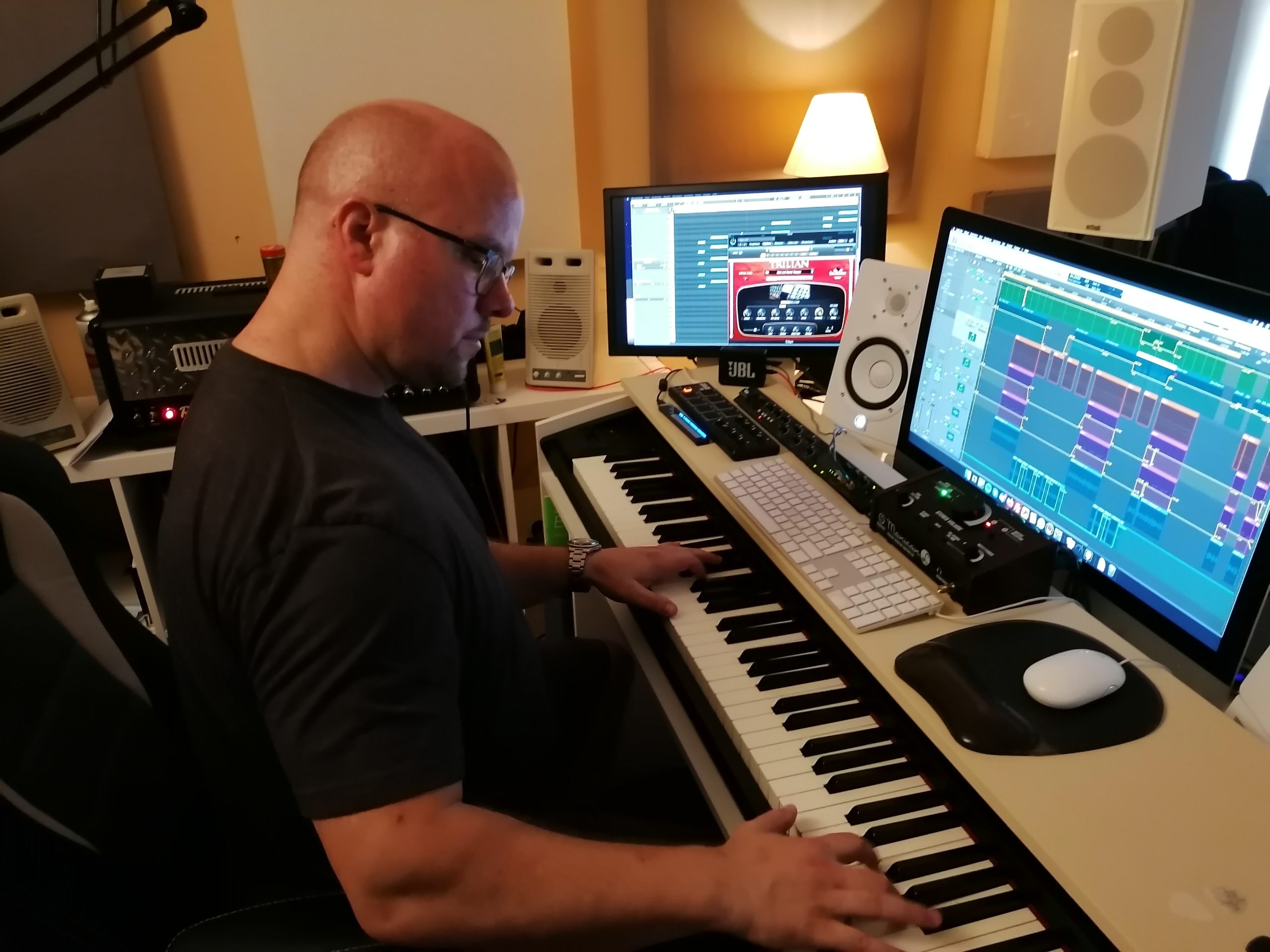 Marc Rosenberger composing stock music 